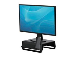 Soporte fellowes para monitor breyta 3 ajustes de altura hasta 30 kg 100% reciclable 350x300x80/118/155 mm negro