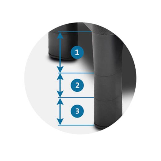 Soporte Kensington para monitor SmartFit® con cajón, negro