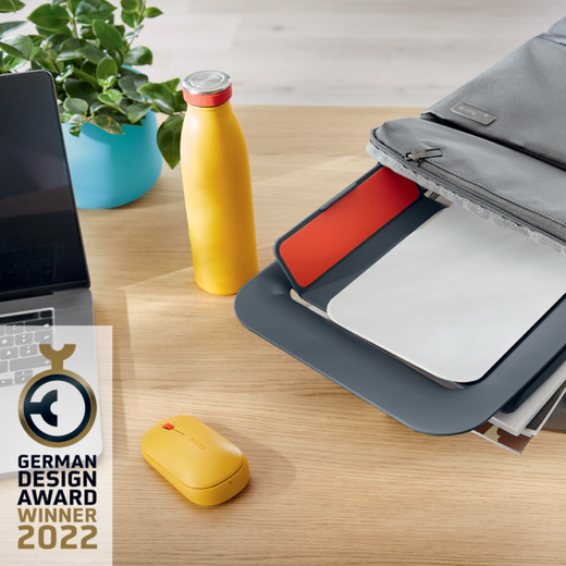 Soporte ordenador portátil ajustable Leitz Ergo Cosy, gris