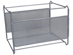 Soporte para Carpetas Colgante Q-Connect Kf00832 Rejilla Plata Metalico -335X285X250 -Para Carpetas Din A4