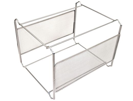 Soporte para Carpetas Colgante Q-Connect Kf00832 Rejilla Plata Metalico -335X285X250 -Para Carpetas Din A4