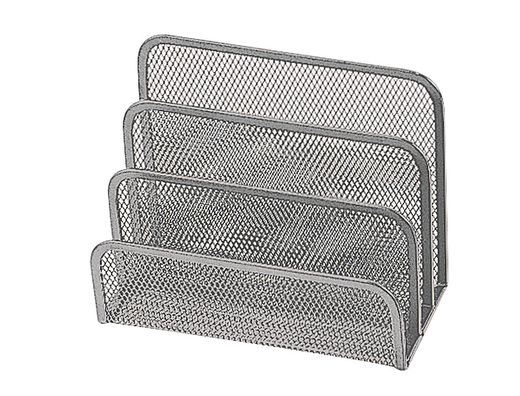 Soporte para Cartas Q-Connect Metalico Rejilla Gris 175X140X82 Mm