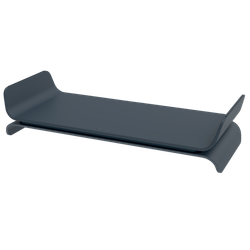 Soporte para monitor ajustable Leitz Ergo, gris oscuro