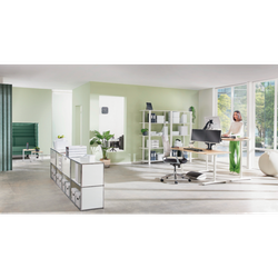 Soporte para monitor ajustable Leitz Ergo, gris