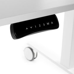 Soporte para monitores interactivos con regulación en altura y abatible