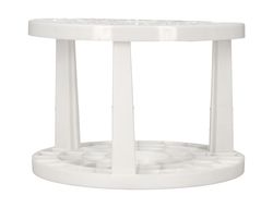 Soporte para pinceles liderpapel de plastico 46 agujeros 14,5x14,5x10 cm