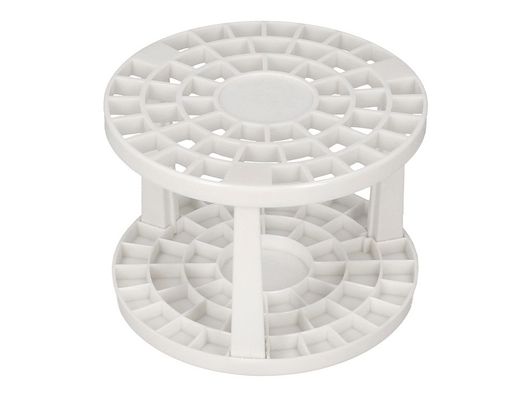 Soporte para pinceles liderpapel de plastico 46 agujeros 14,5x14,5x10 cm