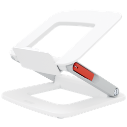 Soporte para portátil ajustable, blanco