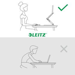 Soporte para portátil ajustable, blanco