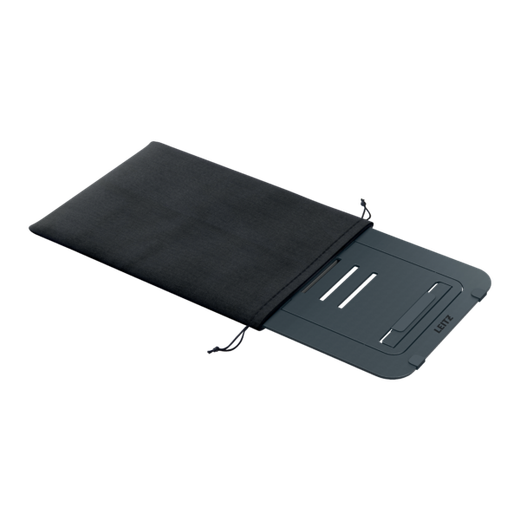 Soporte para portátil plano, de aluminio y ajustable Leitz Ergo
