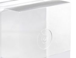 Soporte transparente metacrilato belius bloque 30x30x30 mm