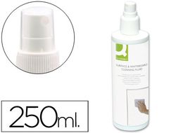 Spray Q-Connect Limpiador de Pizarras Blancas Bote de 250 Ml.