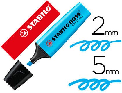 STABILO Boss Original Marcador fluorescente Azul Ref. 70/31
