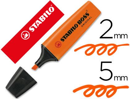 STABILO Boss Original Marcador fluorescente Naranja Ref. 70/54