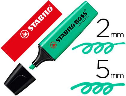 STABILO Boss Original Marcador fluorescente Turquesa Ref. 70/51