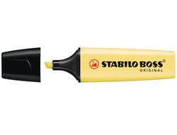 STABILO BOSS PASTEL Marcador fluorescente Boss amarillo pastel 70/144