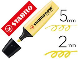 STABILO BOSS PASTEL Marcador fluorescente Boss amarillo pastel 70/144