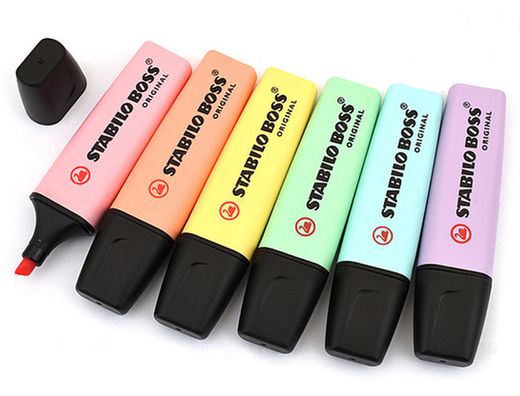 STABILO BOSS PASTEL Marcador fluorescente Boss amarillo pastel 70/144