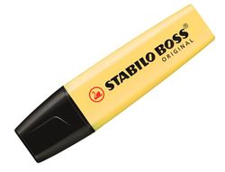 STABILO BOSS PASTEL Marcador fluorescente Boss amarillo pastel 70/144