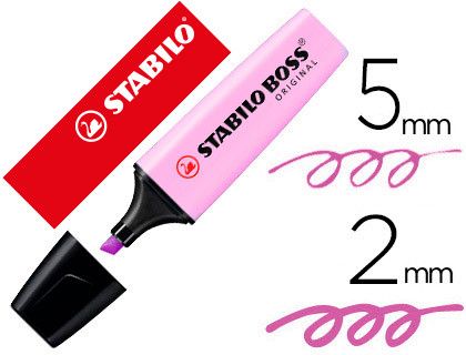 STABILO BOSS PASTEL Marcador fluorescente Boss lila pastel 70/155