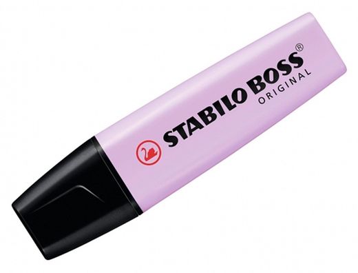 STABILO BOSS PASTEL Marcador fluorescente Boss lila pastel 70/155