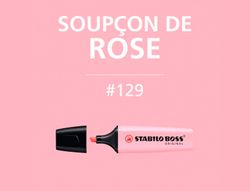 STABILO BOSS PASTEL Marcador fluorescente Boss rosa pastel 70/129
