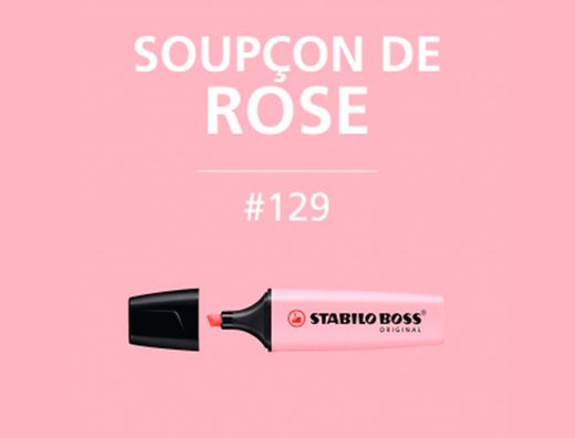 STABILO BOSS PASTEL Marcador fluorescente Boss rosa pastel 70/129
