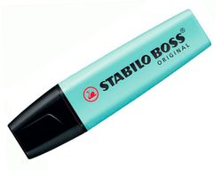 STABILO BOSS PASTEL Marcador fluorescente Boss turquesa pastel 70/113