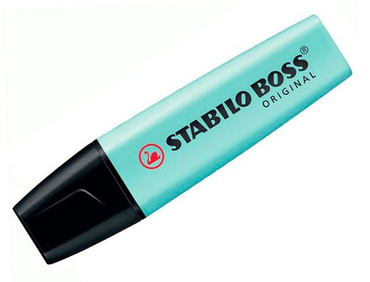 STABILO BOSS PASTEL Marcador fluorescente Boss turquesa pastel 70/113