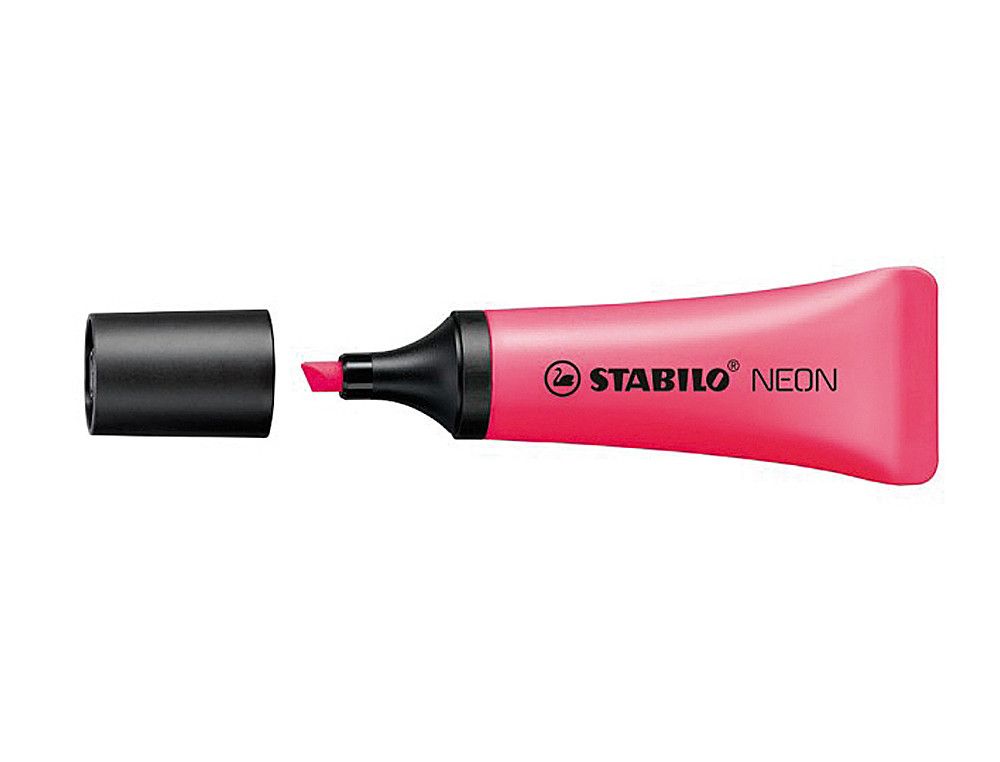 STABILO NEON Marcador fluorescente Rosa 72/56