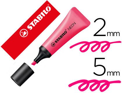 STABILO NEON Marcador fluorescente Rosa 72/56
