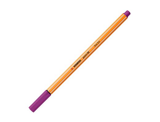 STABILO point 88 Punta fina trazo 0,4 mm. Fucsia Ref. 88/58