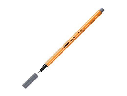 STABILO point 88 Punta fina trazo 0,4 mm. Gris medio Ref. 88/96