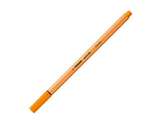 STABILO point 88 Punta fina trazo 0,4 mm. Naranja Ref. 88/54