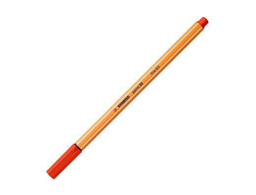 STABILO point 88 Punta fina trazo 0,4 mm. Rojo Ref. 88/40