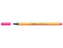 STABILO point 88 Punta fina trazo 0,4 mm. Rosa fluorescente Ref. 88/056