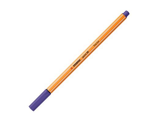STABILO point 88 Punta fina trazo 0,4 mm. Violeta Ref. 88/55