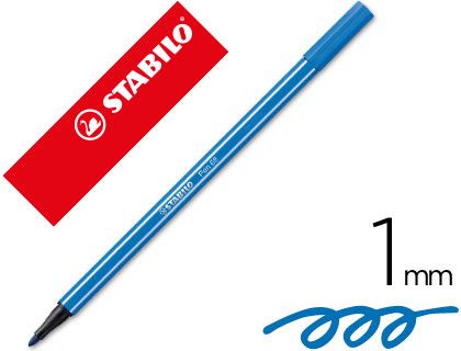 STABILO Rotulador Pen 68 azul marino 68/32
