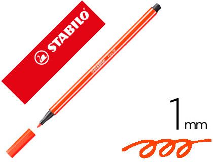 STABILO Rotulador Pen 68 rojo 68/40