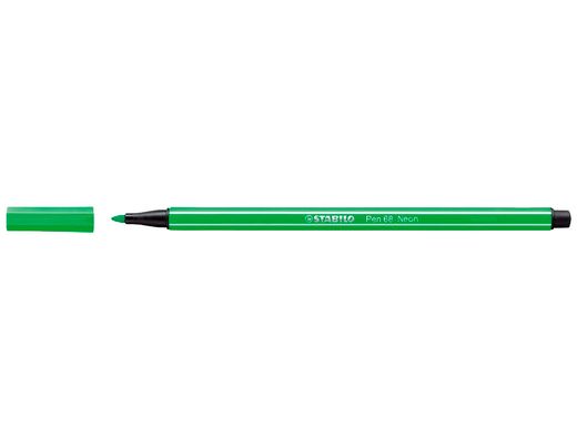 STABILO Rotulador Pen 68 verde fluorescente 68/033