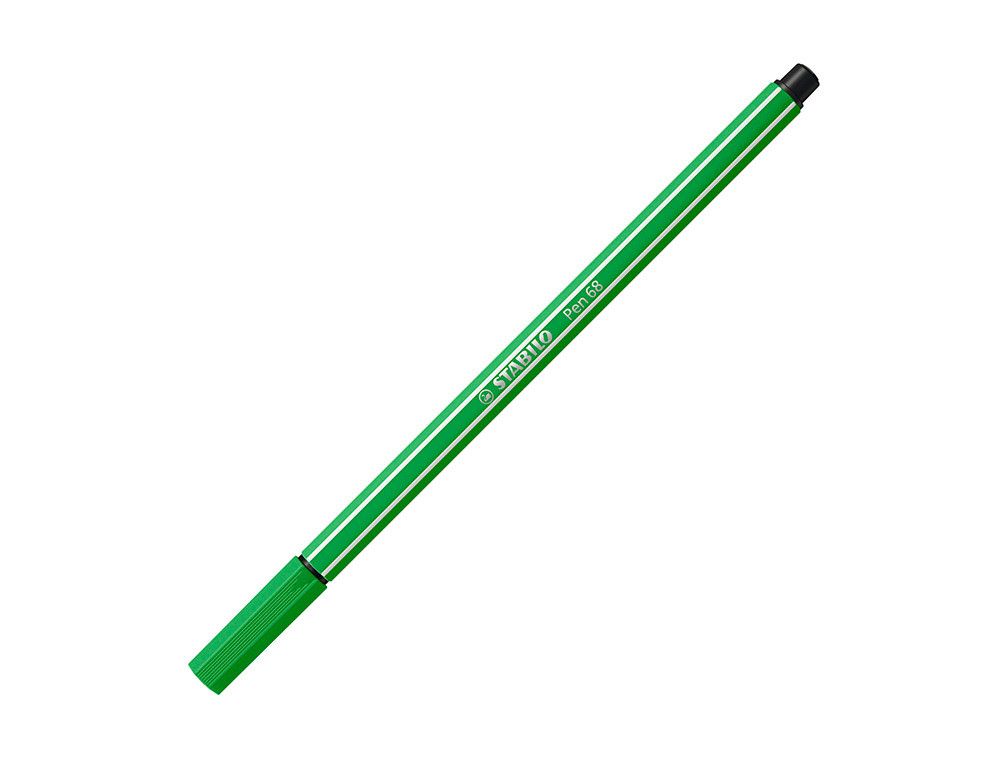 STABILO Rotulador Pen 68 verde hoja 68/43