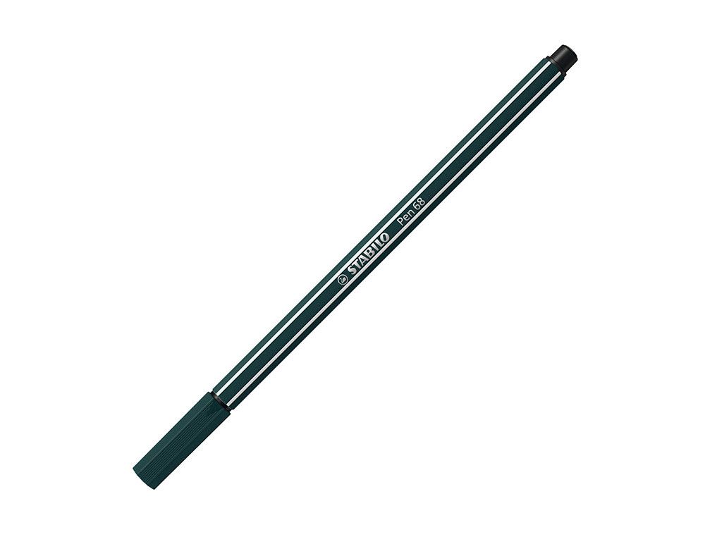 STABILO Rotulador Pen 68 verde tierra 68/63