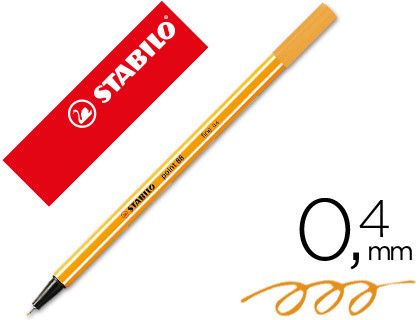 STABILO Rotulador Point 88 0.4mm albaricoque 88/26