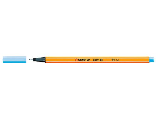 STABILO Rotulador Point 88 0.4mm azul hielo 88/11