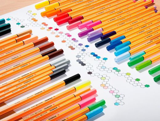 STABILO  Rotulador Point 88 0.4mm lila 88/59