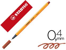 STABILO Rotulador Point 88 0.4mm marrón claro 88/38