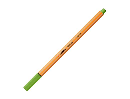 STABILO Rotulador Point 88 0.4mm verde manzana 88/33
