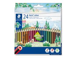 Staedtler caja 24 lapices noris fabricados en material wopex ecológico