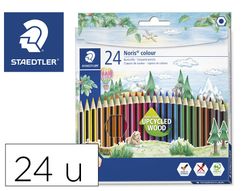 Staedtler caja 24 lapices noris fabricados en material wopex ecológico