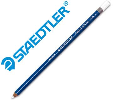 STAEDTLER Lapiz Omnichrom color Blanco Borrable en superficies lisas Ref. 108-0